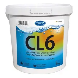 Chloor Multitabs 5kg | 200 grams 6-in-1 tabletten